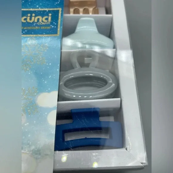 Scunchi Hair Claw Clip Set, 6 Clips, NIB - Picture 3 of 5